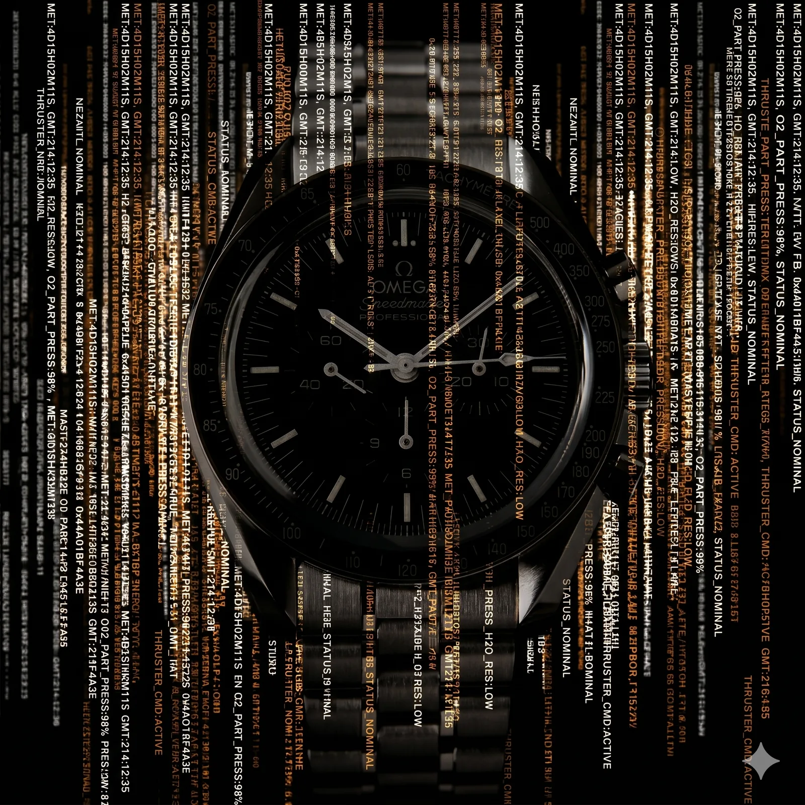 Speedmaster in mission console