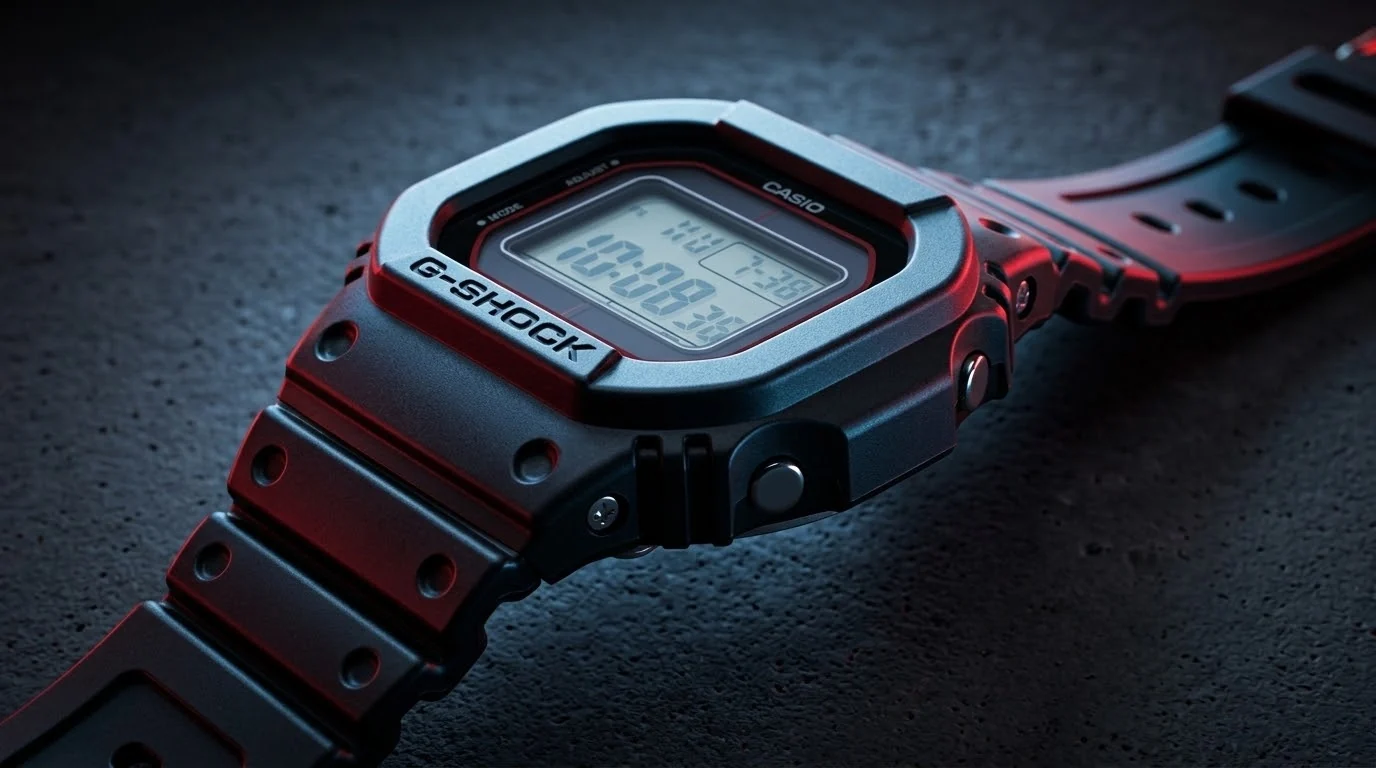 Illustrative render — why the jf matters of the Casio G-Shock GW-M5610U