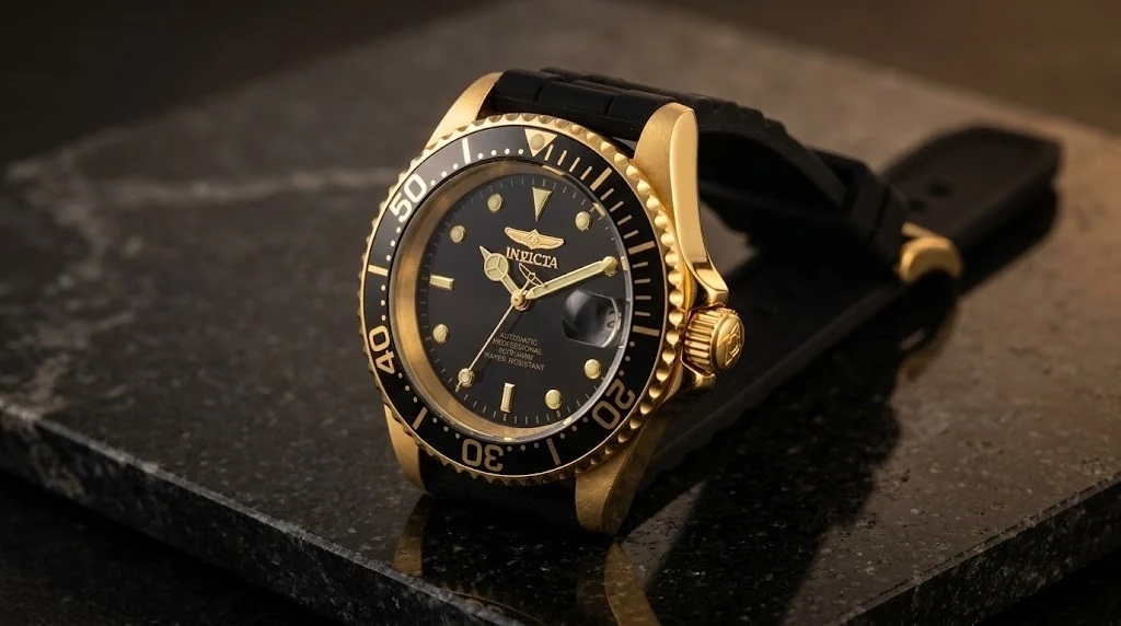Illustrative render — same movement, new clothes of the Invicta Pro Diver Automatic 23681
