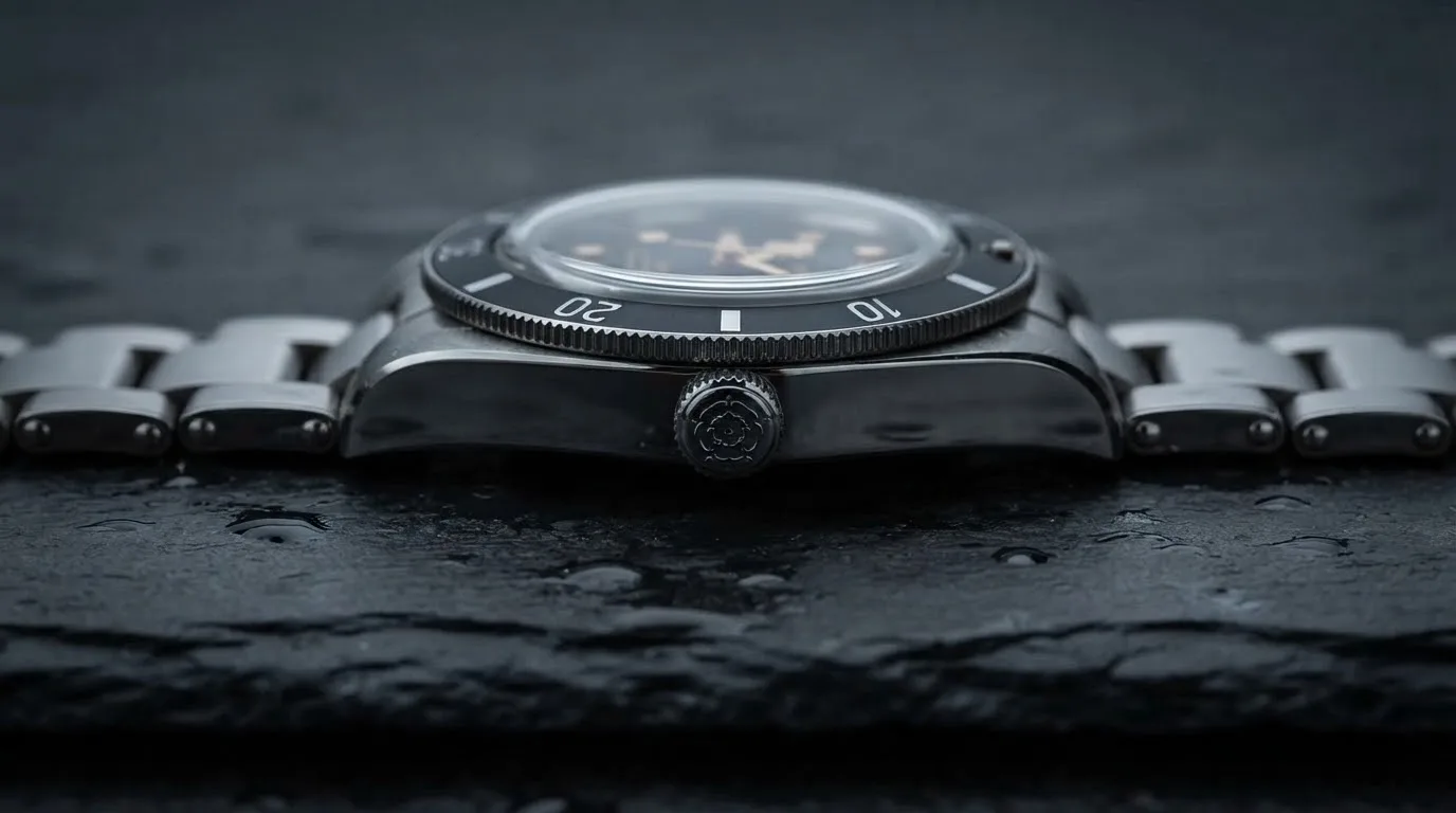 Illustrative render — reading the listing of the Tudor Black Bay 54 37mm M79000N-0001 (steel, black bezel and dial, steel bracelet)