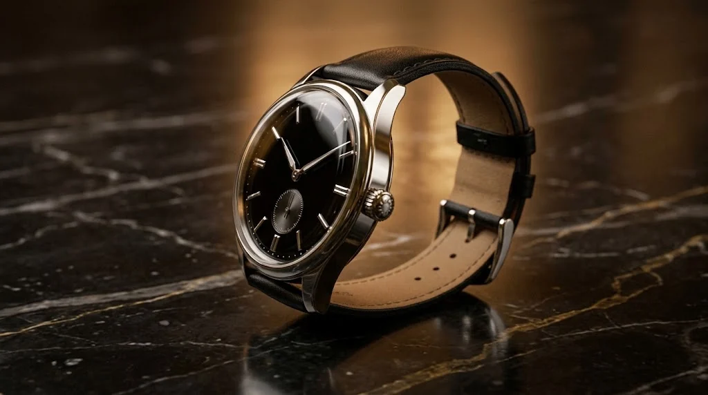 Illustrative render — the name of the Timex Marlin Automatic 40mm