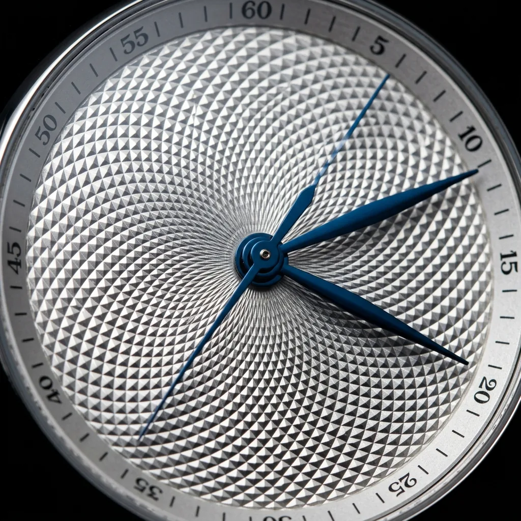 Barleycorn dial detail