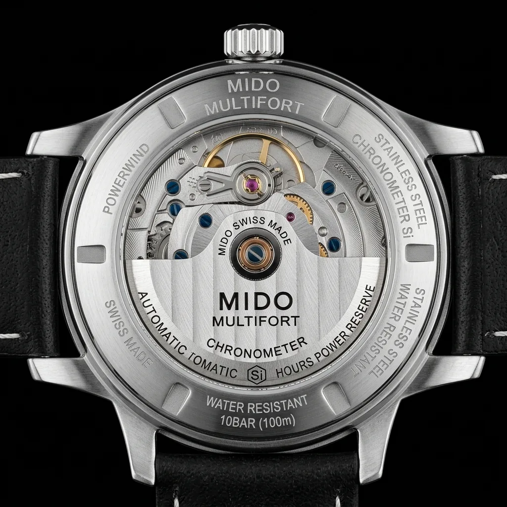 Mido Multifort Powerwind Chronometer M040.408.16.052.00