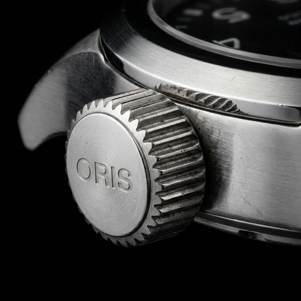 Coin-edge crown