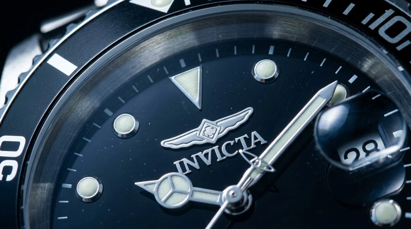 Illustrative render — an nh35 for the money of the Invicta Pro Diver Automatic