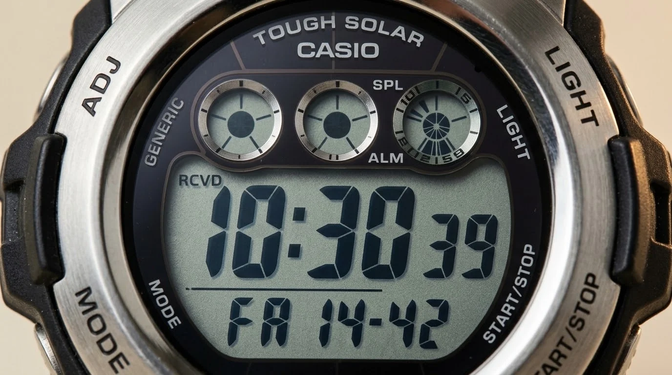 Illustrative render — multi-band 6 of the Casio G-Shock GWM530A