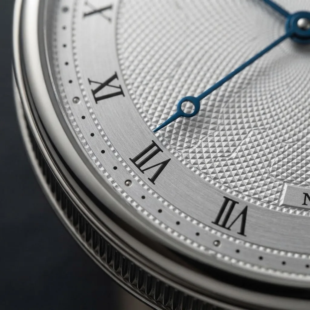 Illustrative render — what breguet leaves off of the Breguet Classique Ultra Slim 5157BB/11/9V6 (18k white gold, silvered guilloche dial, black alligator strap)