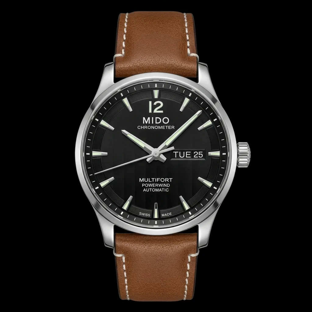 Mido Multifort Powerwind Chronometer M040.408.16.052.00