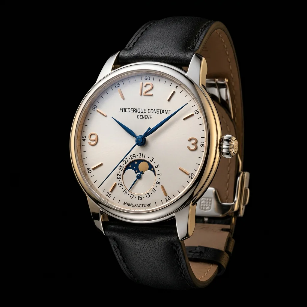 Frederique Constant Slimline Moonphase Manufacture FC-705N4S6