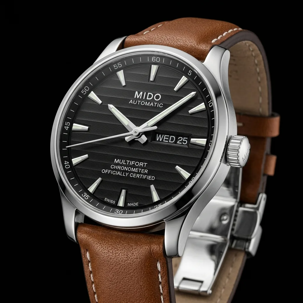 Mido Multifort Powerwind Chronometer M040.408.16.052.00