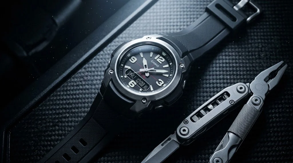 Illustrative render — hero view of the Casio G-Shock MTG-M900DA