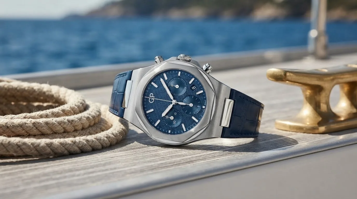 Illustrative render of the Girard Perregaux Laureato Chronograph 42