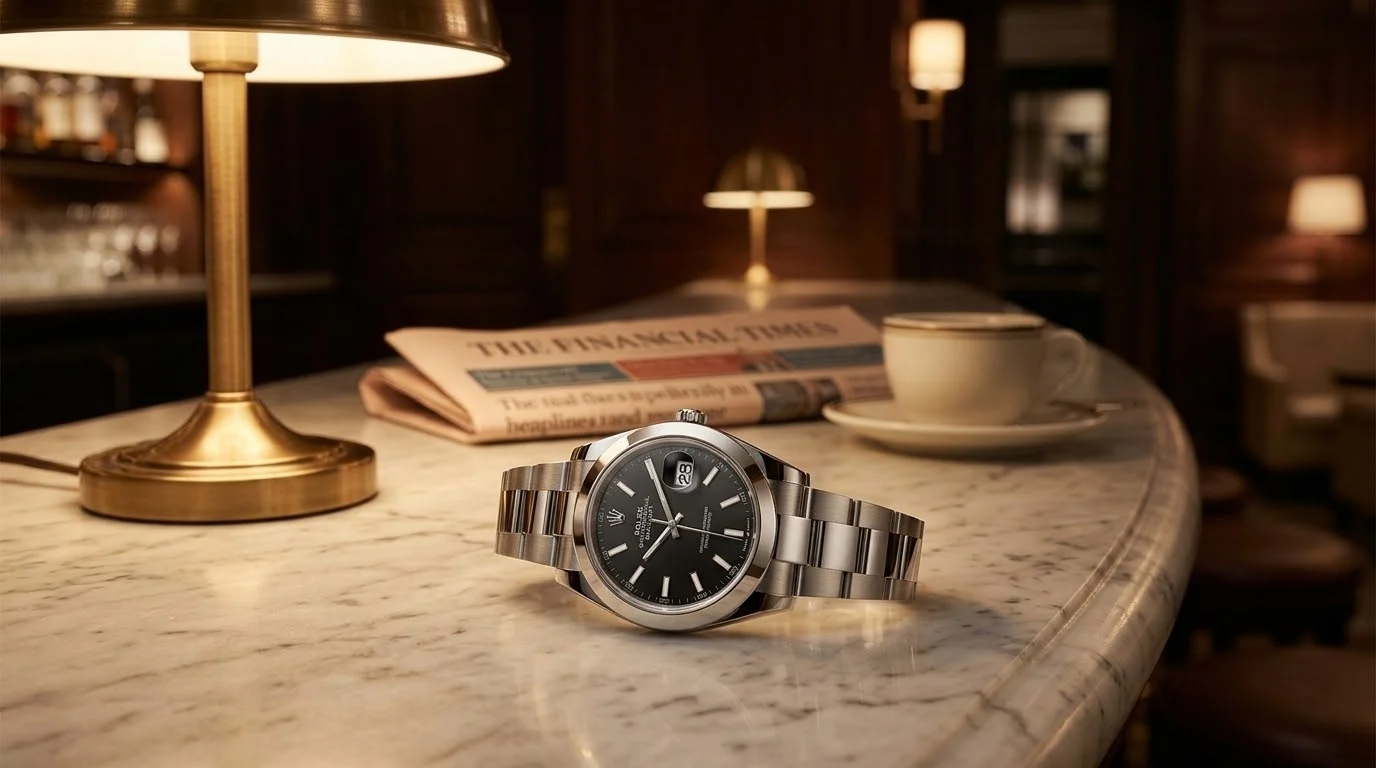Illustrative render of the Rolex Datejust 41