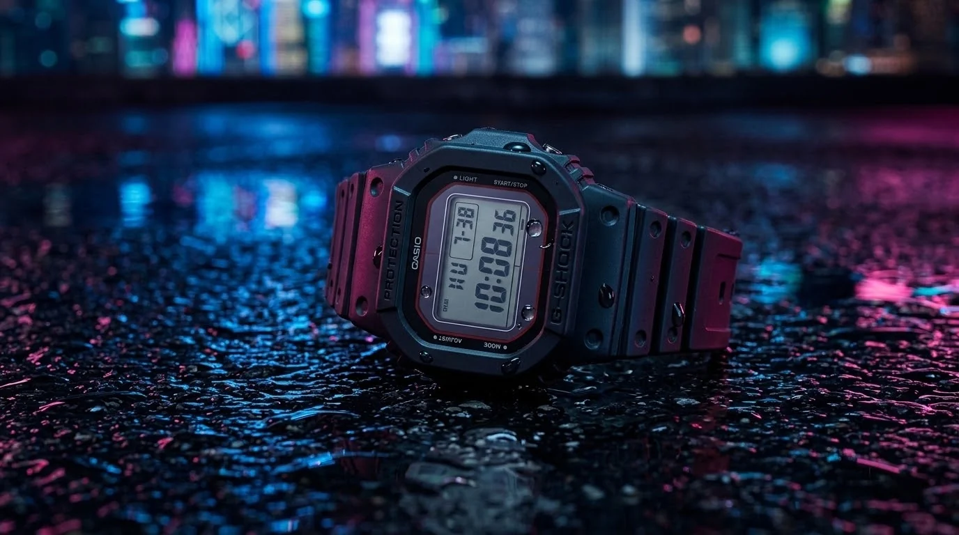 Illustrative render — hero view of the Casio G-Shock GW-M5610U