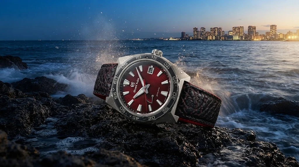 Illustrative render of the Grand Seiko SBGA405 Godzilla