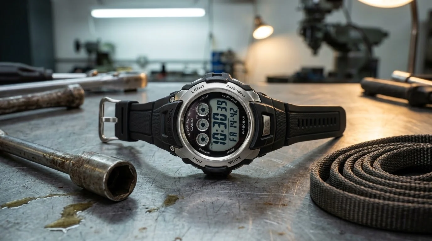 Illustrative render — hero view of the Casio G-Shock GWM530A