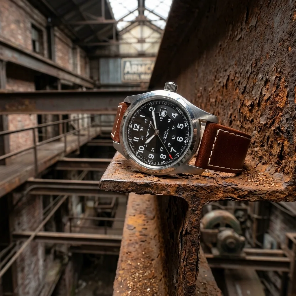 Hamilton Khaki Field detail 3