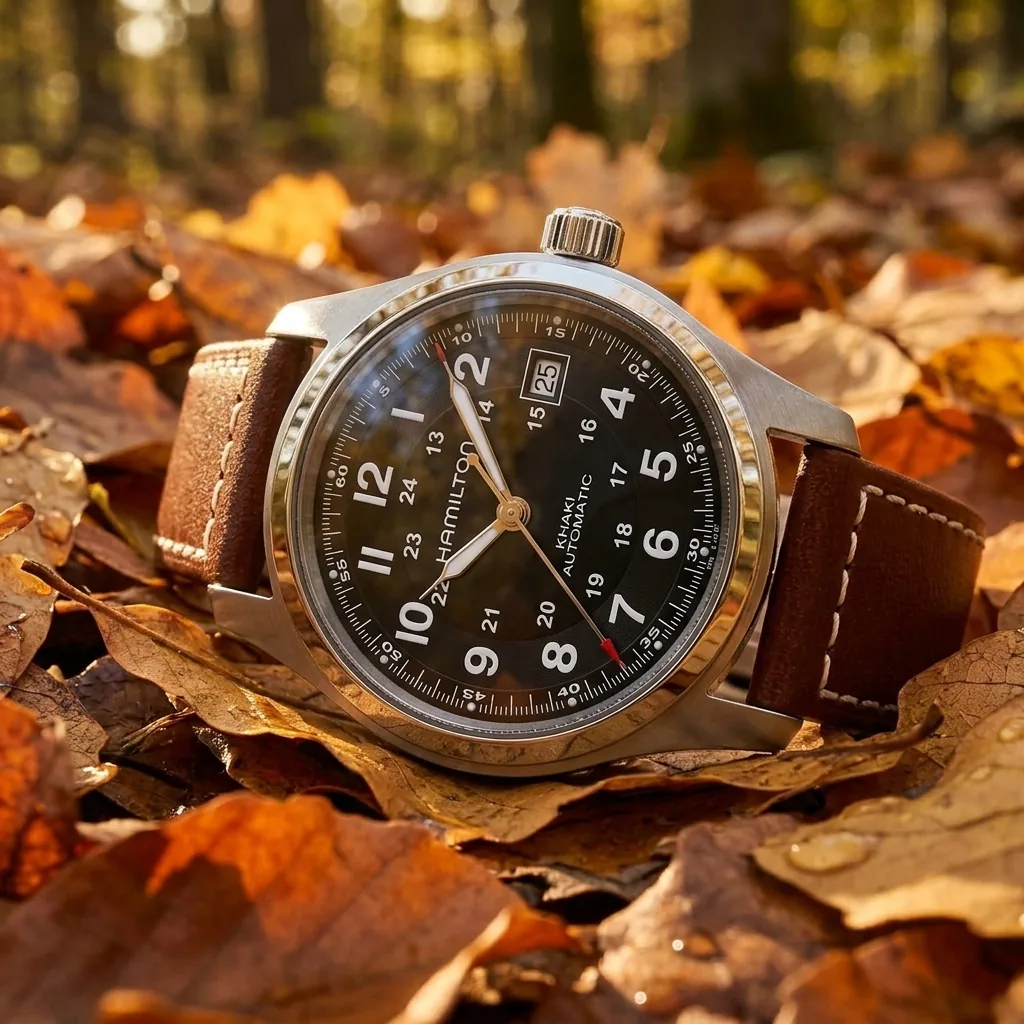 Hamilton Khaki Field detail 4