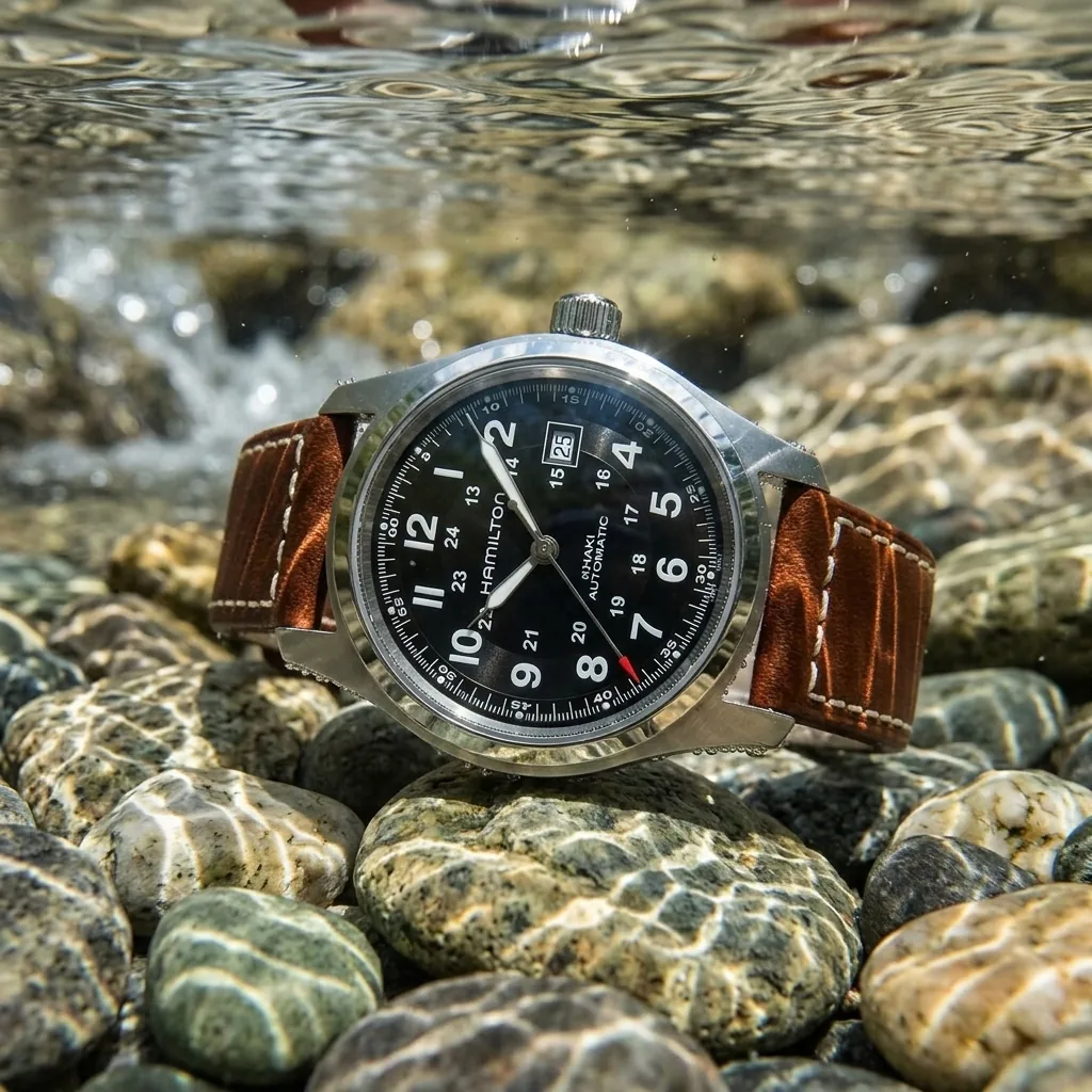Hamilton Khaki Field detail 6