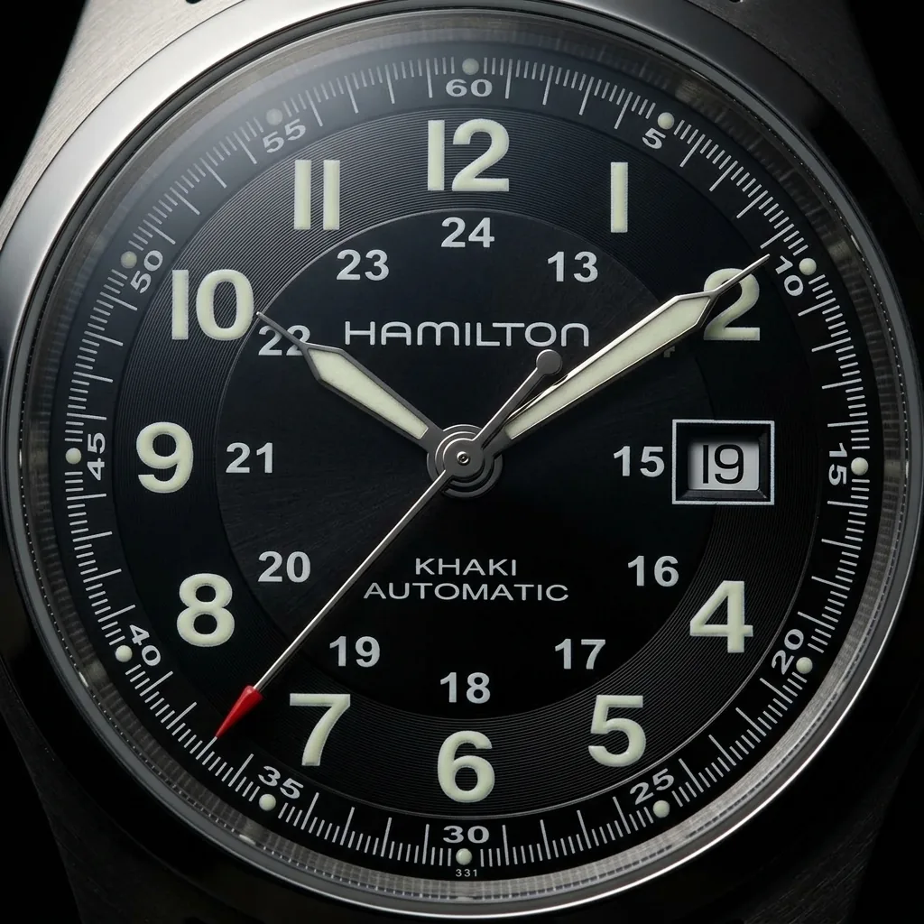 Hamilton Khaki Field detail 7