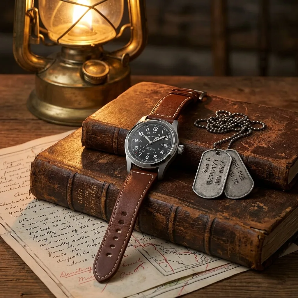 Hamilton Khaki Field detail 9