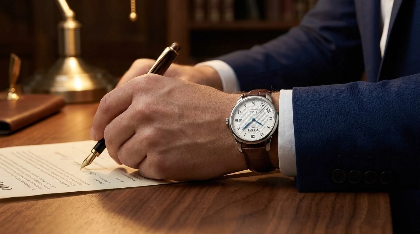Illustrative render — which le locle of the Tissot Le Locle Powermatic 80