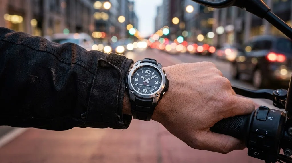 Illustrative render — bracelet or strap of the Casio G-Shock MTG-M900DA