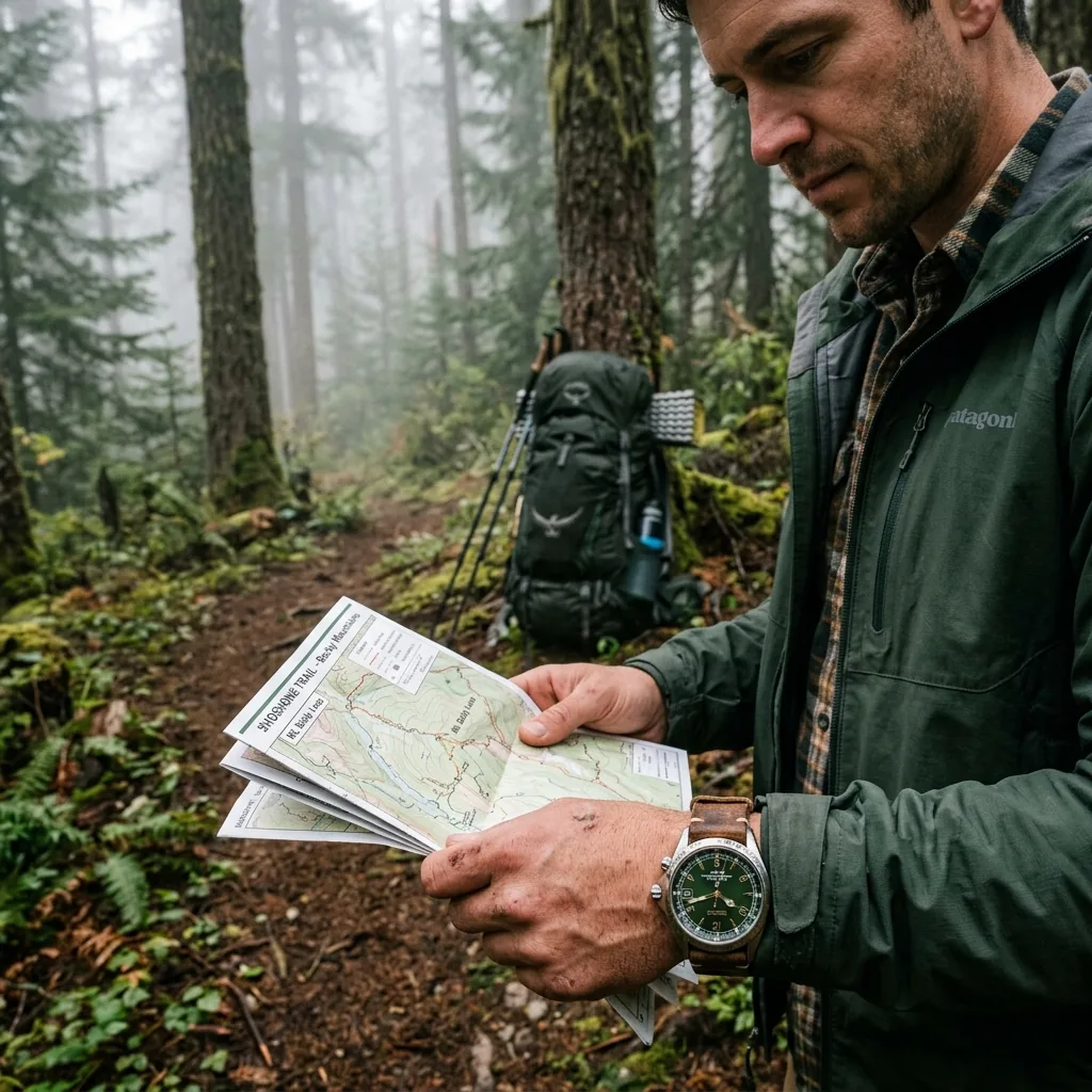 Trail hiking