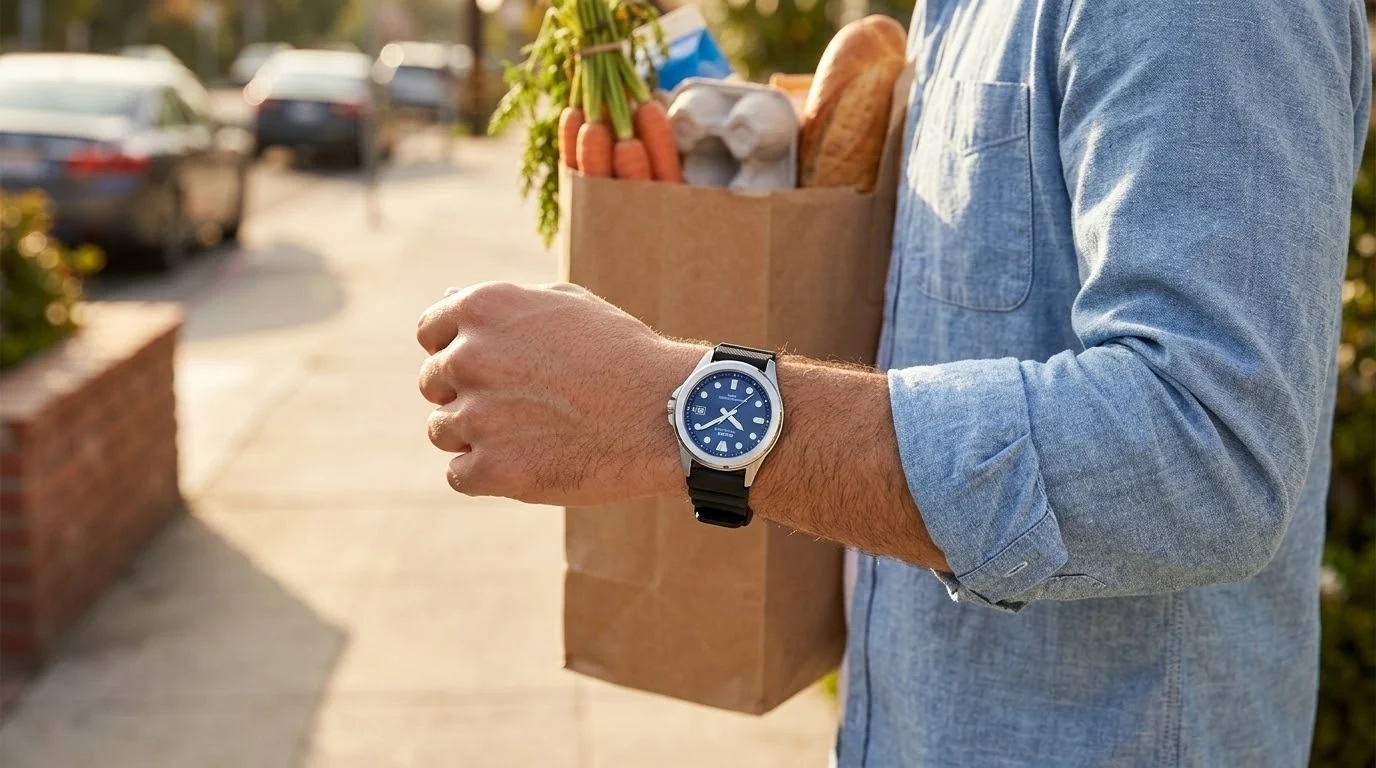 Illustrative render — sibling to the s120l of the Casio MTP-S110 Solar