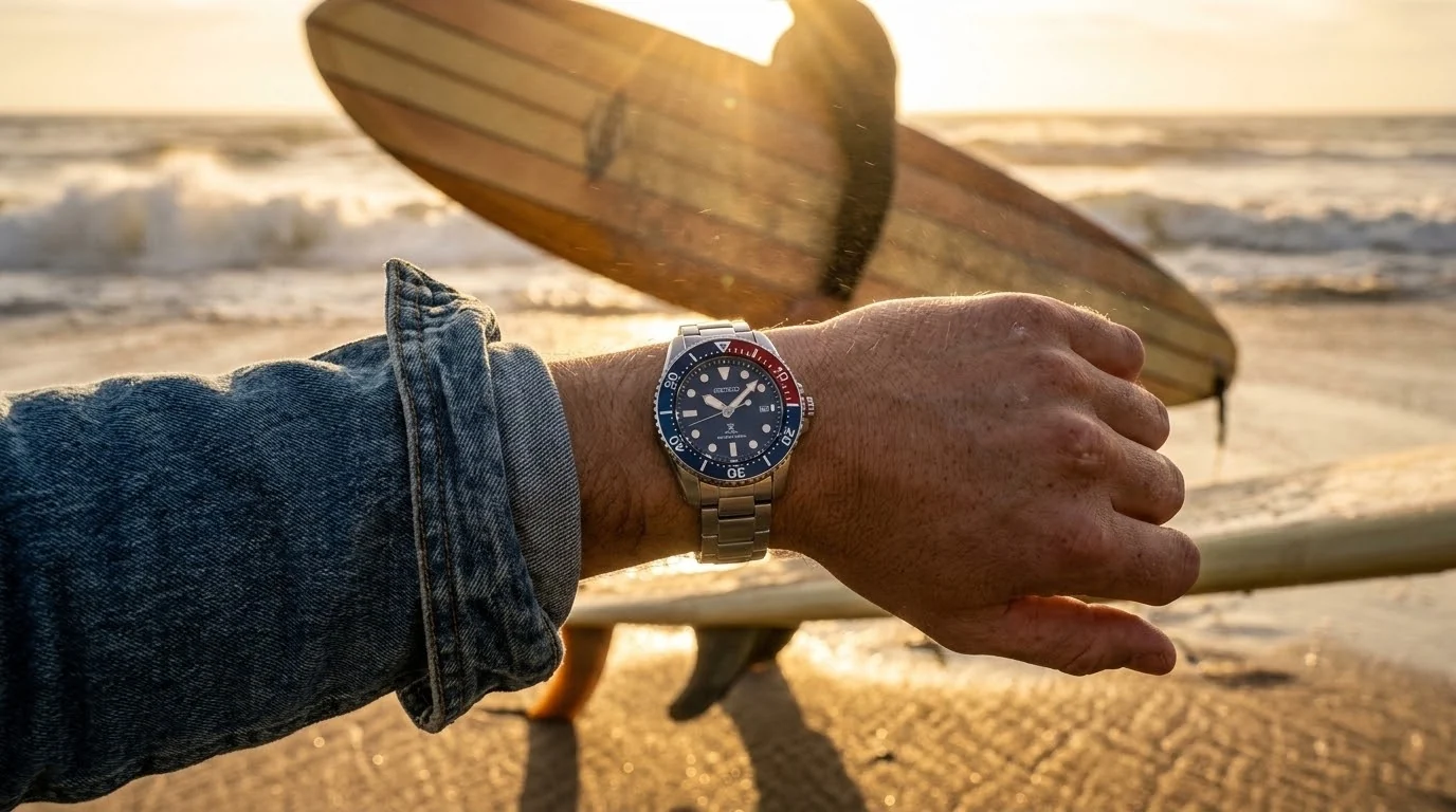 Illustrative render — numbers from seiko of the Seiko Prospex Solar Diver SNE595