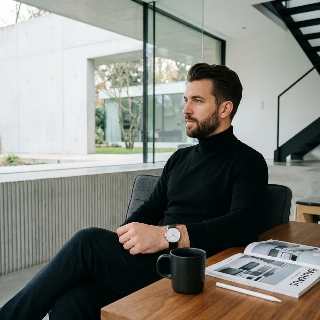 Junghans Form A in minimalist interior