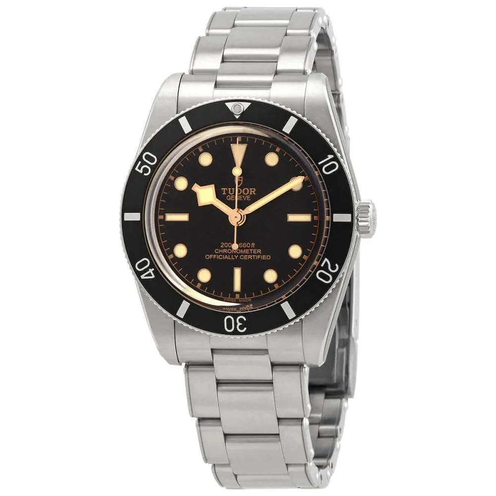 Tudor Black Bay 54 37mm M79000N-0001 (steel, black bezel and dial, steel bracelet)