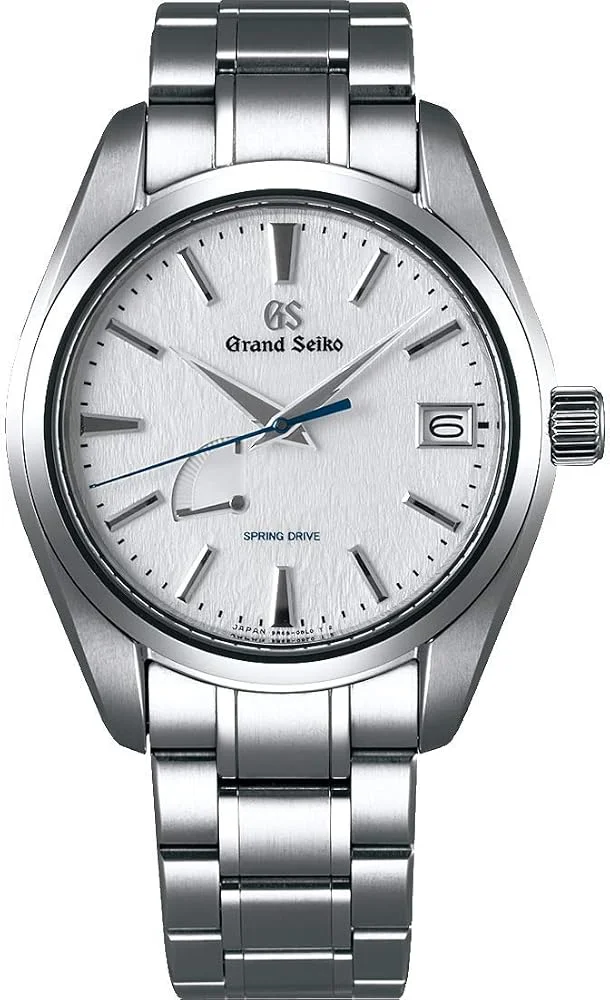 Grand Seiko Heritage Spring Drive SBGA211 "Snowflake" (41mm titanium, 9R65, snow-white dial, titanium bracelet) — reference photograph