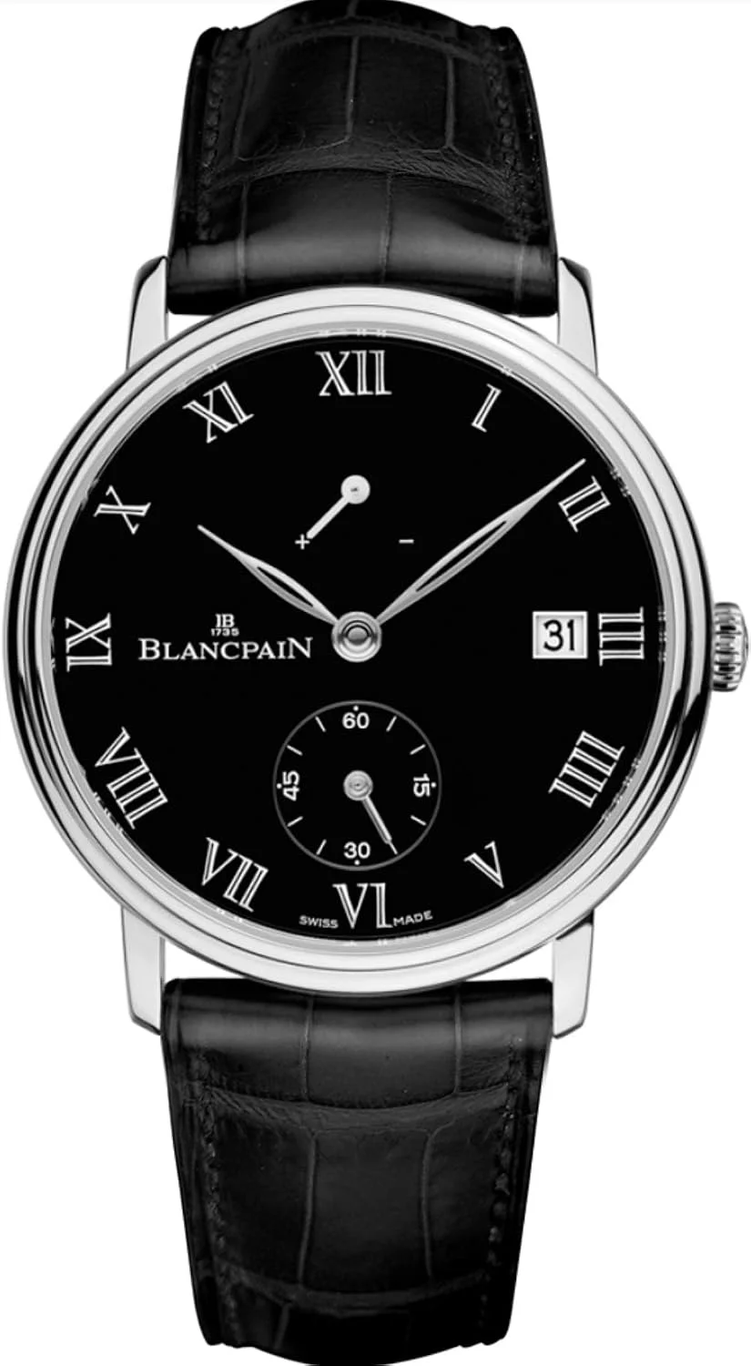 Blancpain Villeret 8 Jours (platinum, black dial, limited edition)