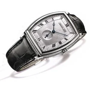 Breguet Heritage 3660BB (18k white gold, tonneau, silver engine-turned dial)