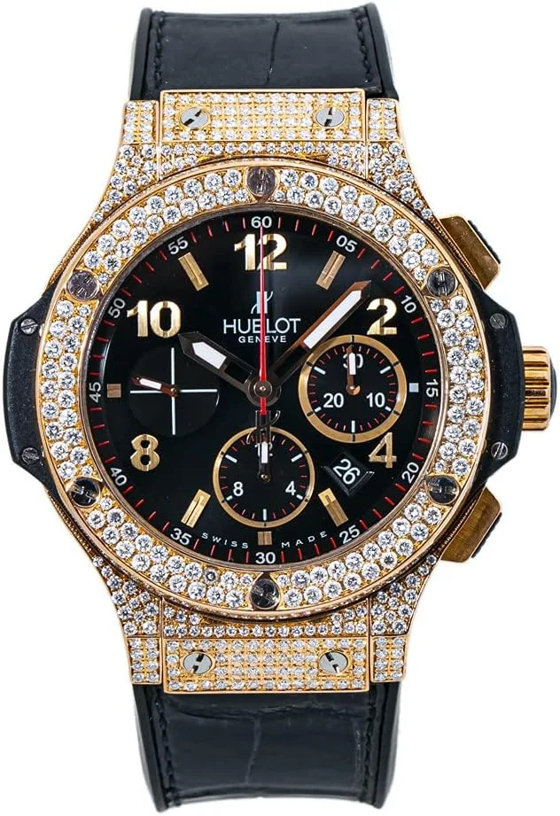 Hublot Big Bang 44mm (rose gold, pavé diamonds)