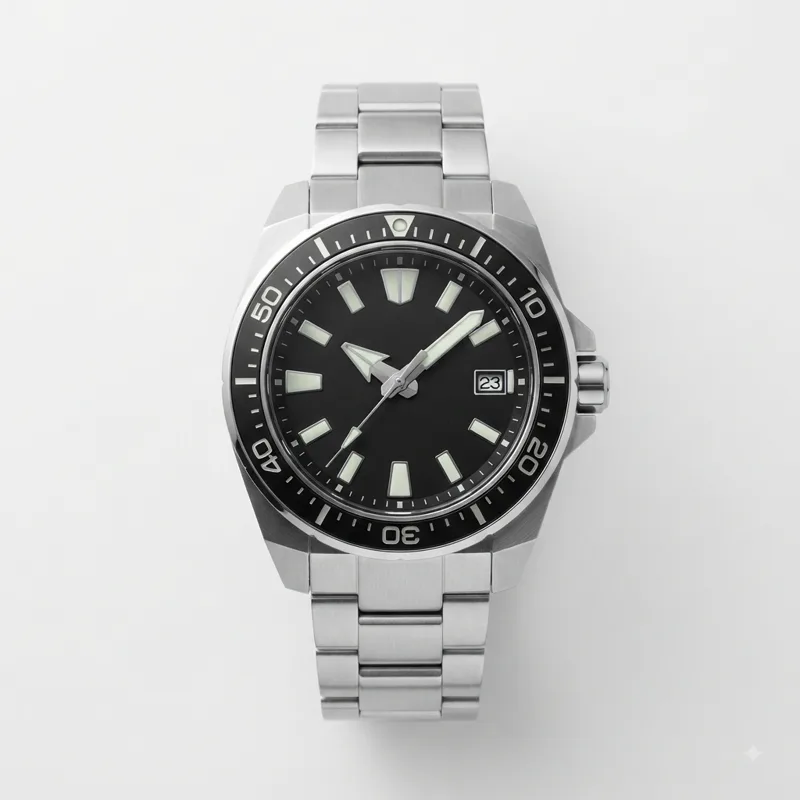 Illustrative render of the Seiko Prospex Samurai SRPF03 (SRPF03) dive watch