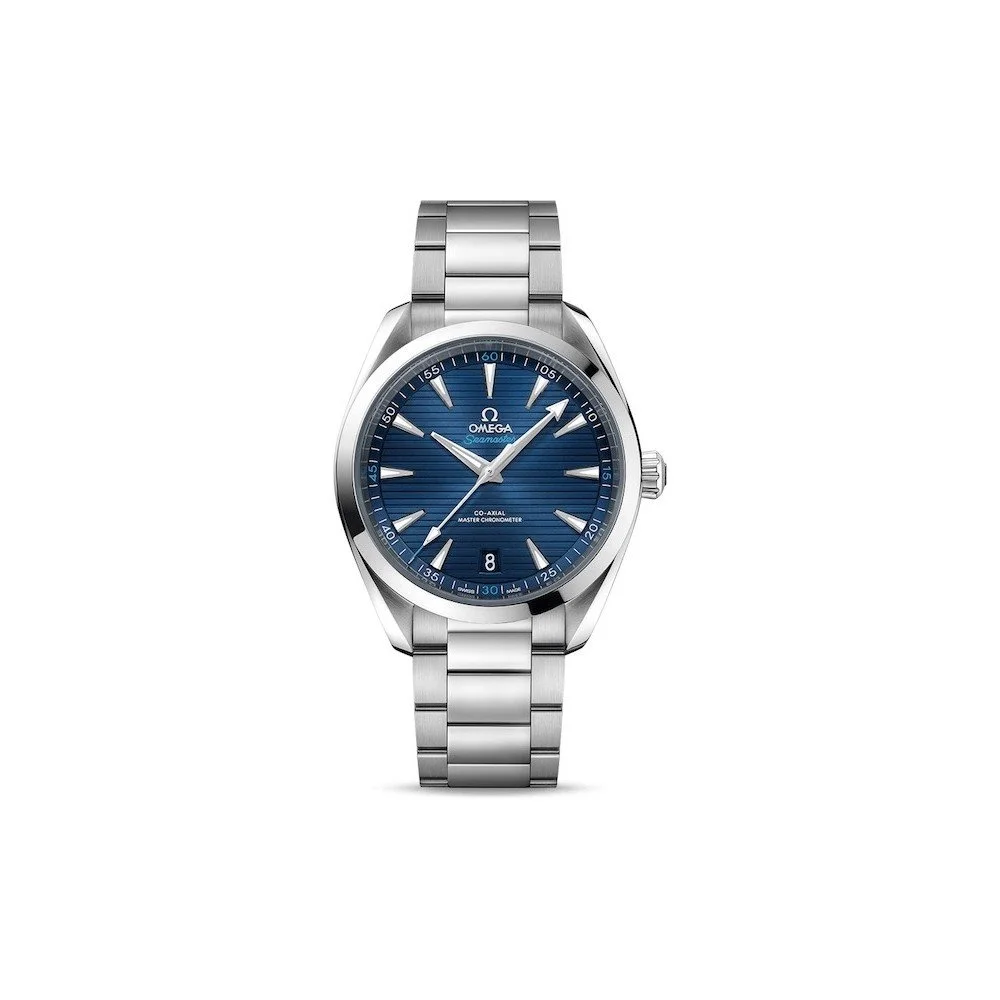 Omega Seamaster Aqua Terra 150M Co-Axial Master Chronometer 41mm 220.10.41.21.03.001 (steel, blue teak dial, steel bracelet)