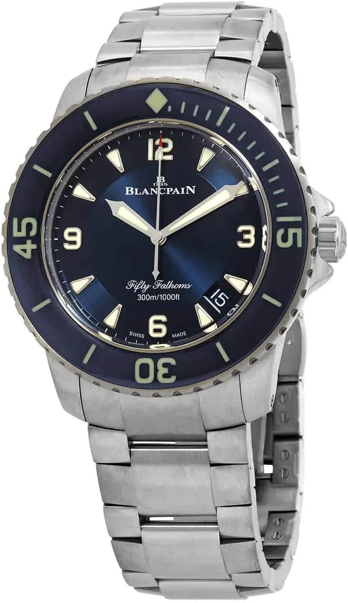 Blancpain Fifty Fathoms 45mm (titanium, blue dial)