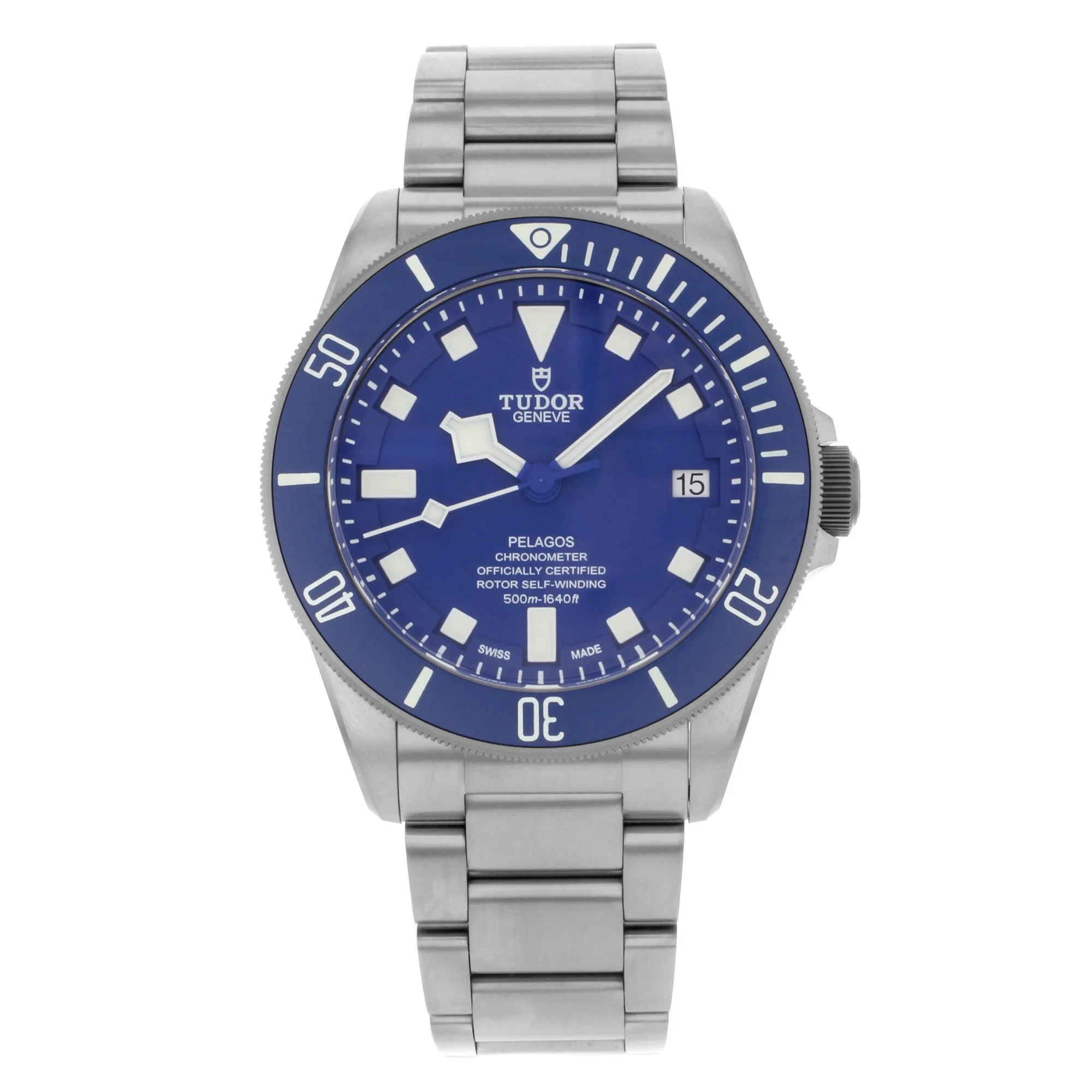 Tudor Pelagos 42mm M25600TB-0001 (titanium, blue ceramic bezel, blue dial, titanium bracelet)