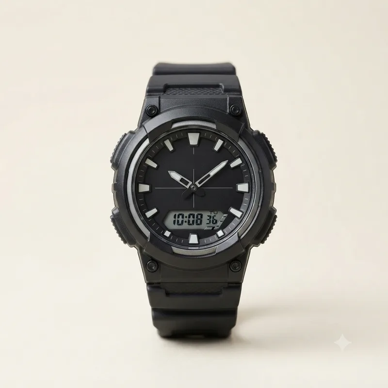 Illustrative render of the Casio AQ-S820W Solar (AQS820W-1AV) sport watch