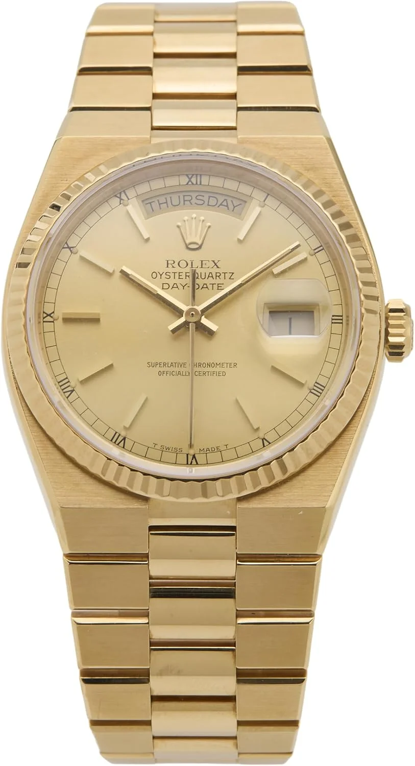 Rolex Oysterquartz Day-Date 19018 (18k yellow gold)
