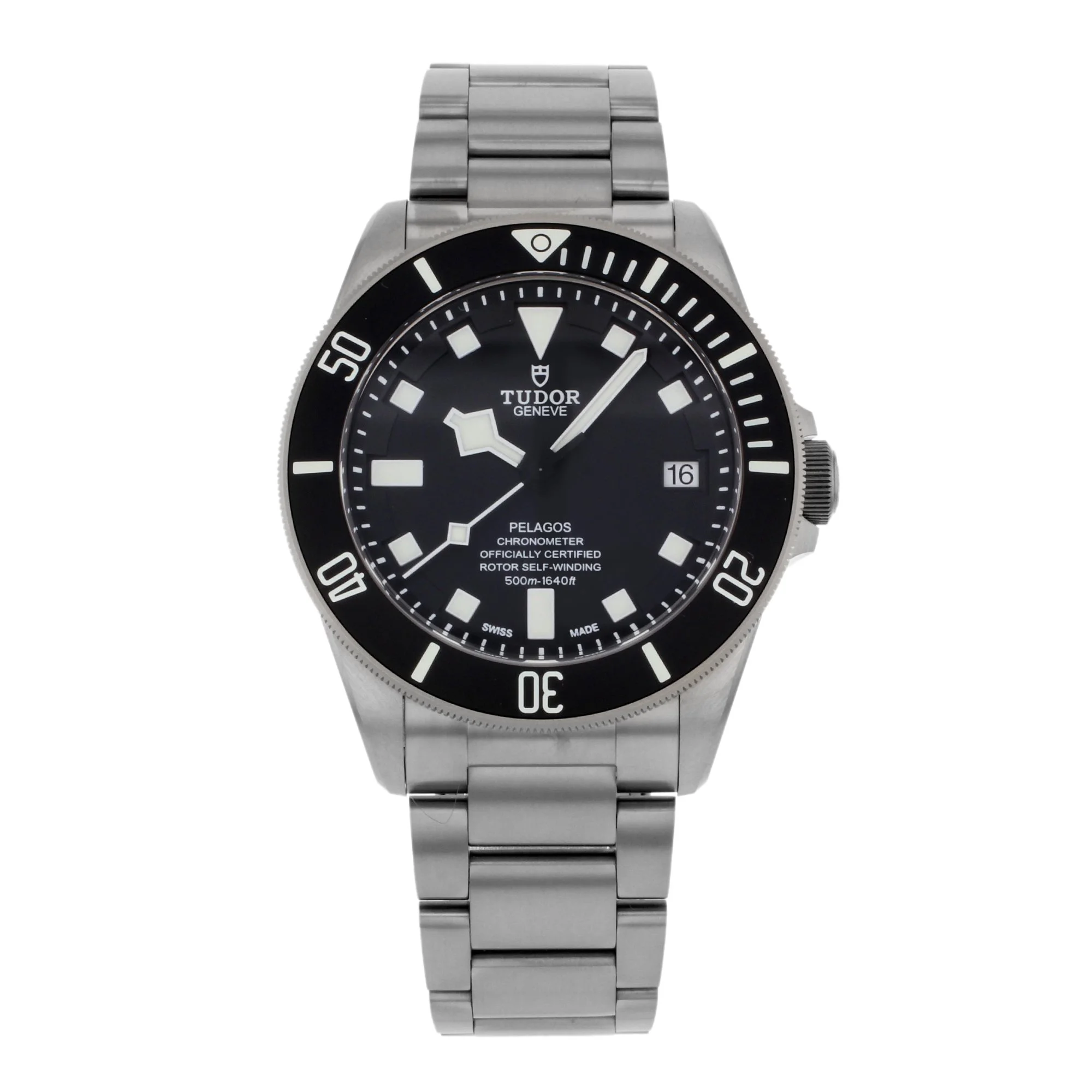Tudor Pelagos 42mm M25600TN-0001 (titanium, black ceramic bezel, black dial, titanium bracelet)