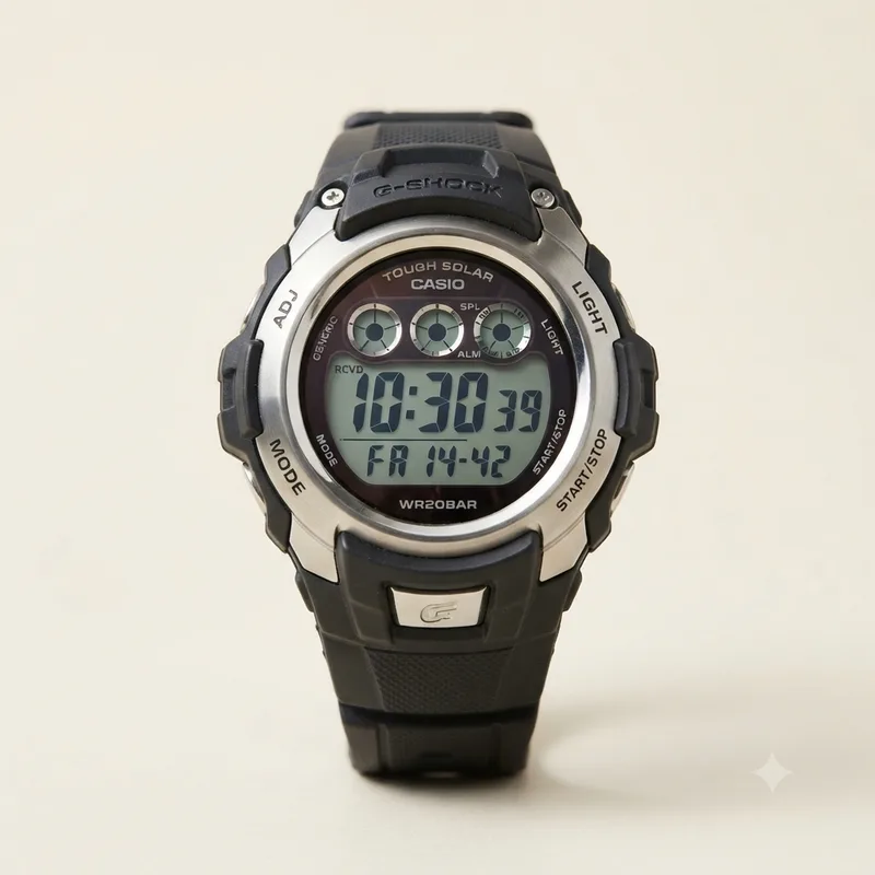 Illustrative render of the Casio G-Shock GWM530A (GWM530A-1) sport watch