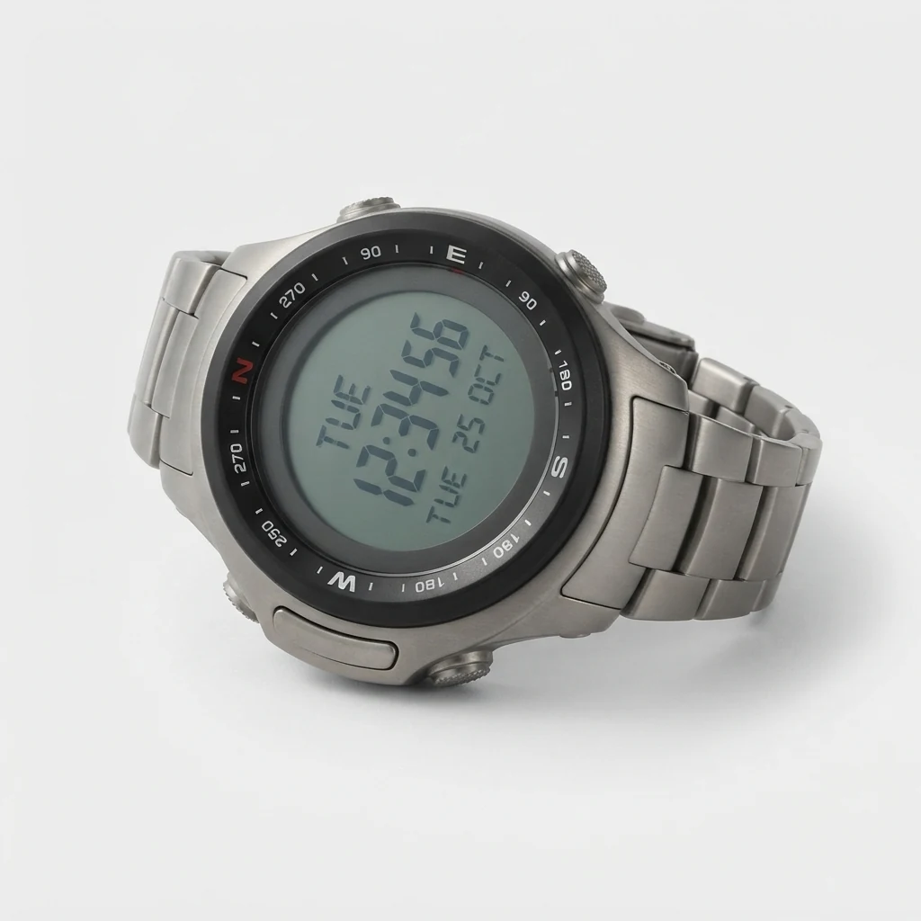 Illustrative render of the Casio Pro Trek PRW3500T-7 (PRW-3500T-7) sport watch
