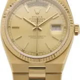 Oysterquartz Day-Date 19018 (18k yellow gold)