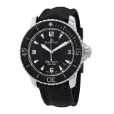 Fifty Fathoms Automatique 5015-1130-52A (steel, black dial, sail-canvas strap)