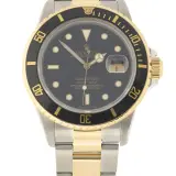 Submariner Date 16803 (steel and 18k yellow gold, black dial, black bezel)