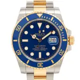 Submariner Date 116613LB (steel and yellow gold, blue dial)