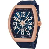 Vanguard Yachting V 45 SC DT 5N.BL (18k rose gold, blue compass dial, blue rubber strap)